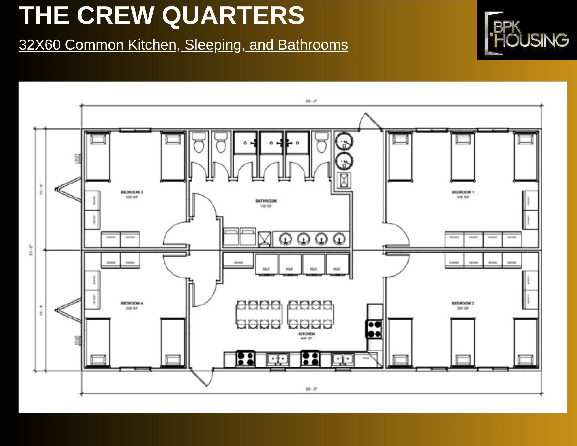 The Crew Quarters — 32×60