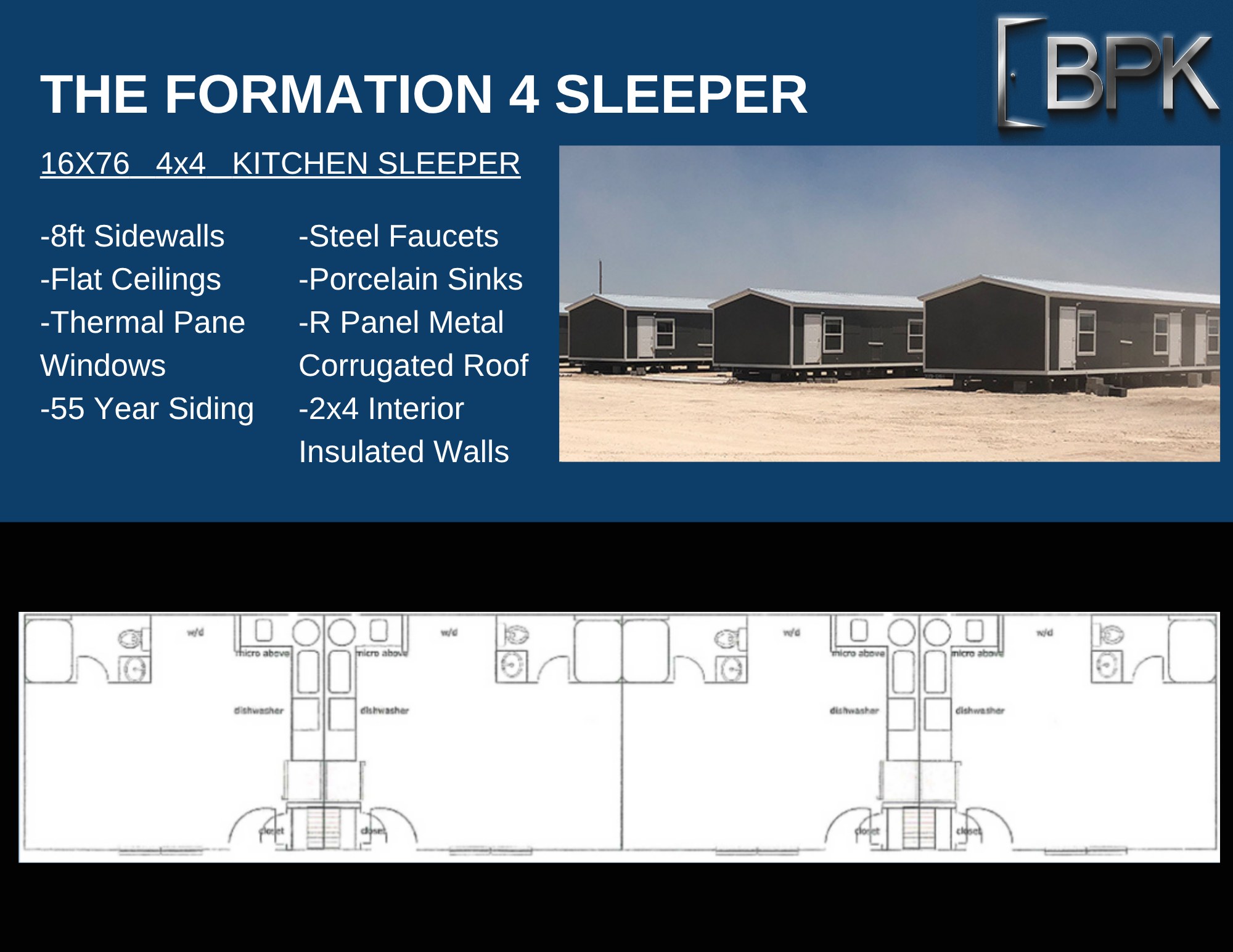 The Formation 4 Sleeper — 16×76 · 4 person