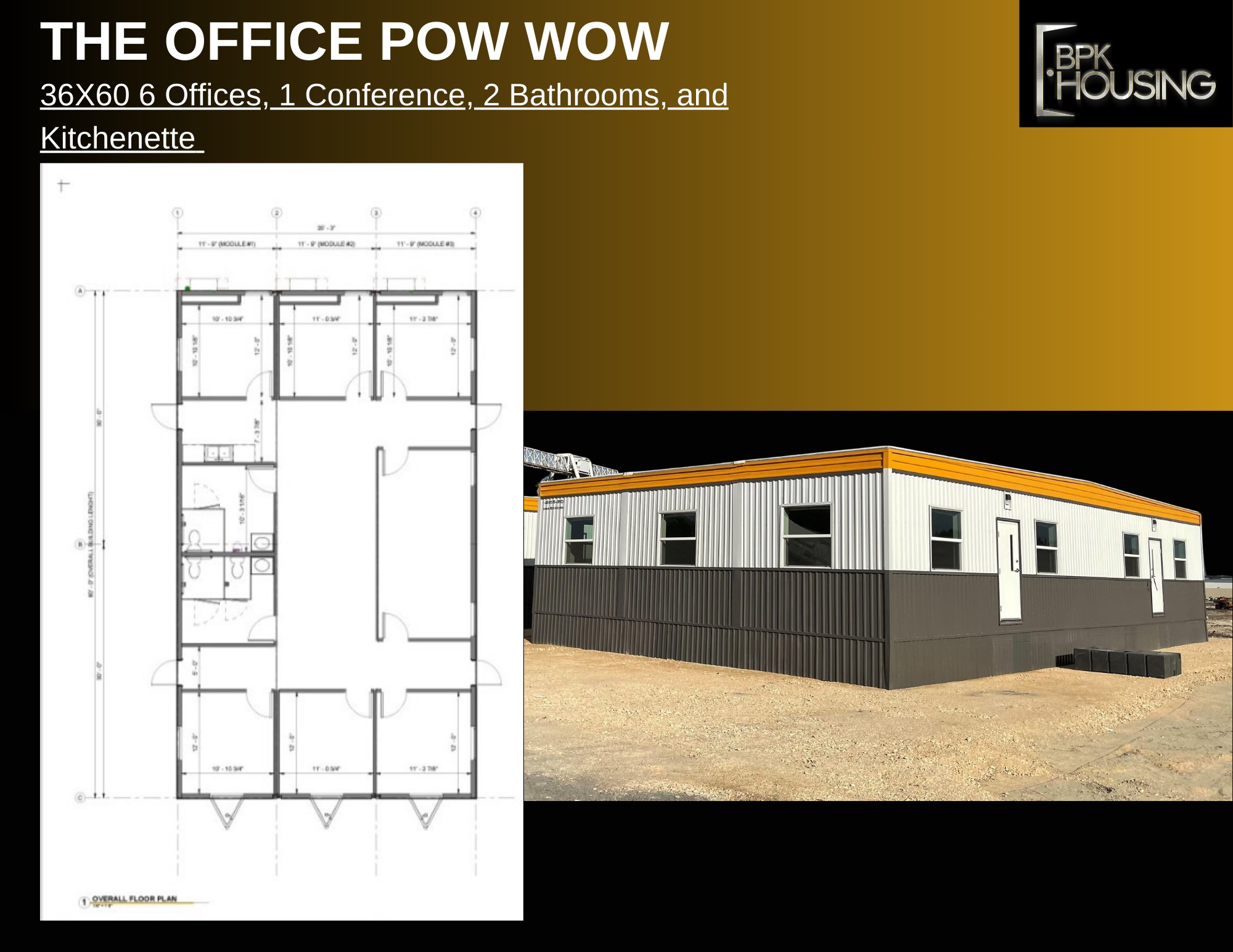 The Office Pow Wow — 36×60 · Office building