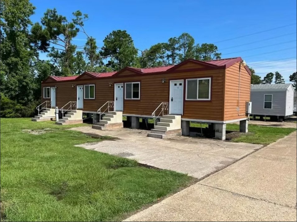 Employee housing unit exterior
